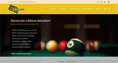Desktop Screenshot of billaresbalsalobre.com